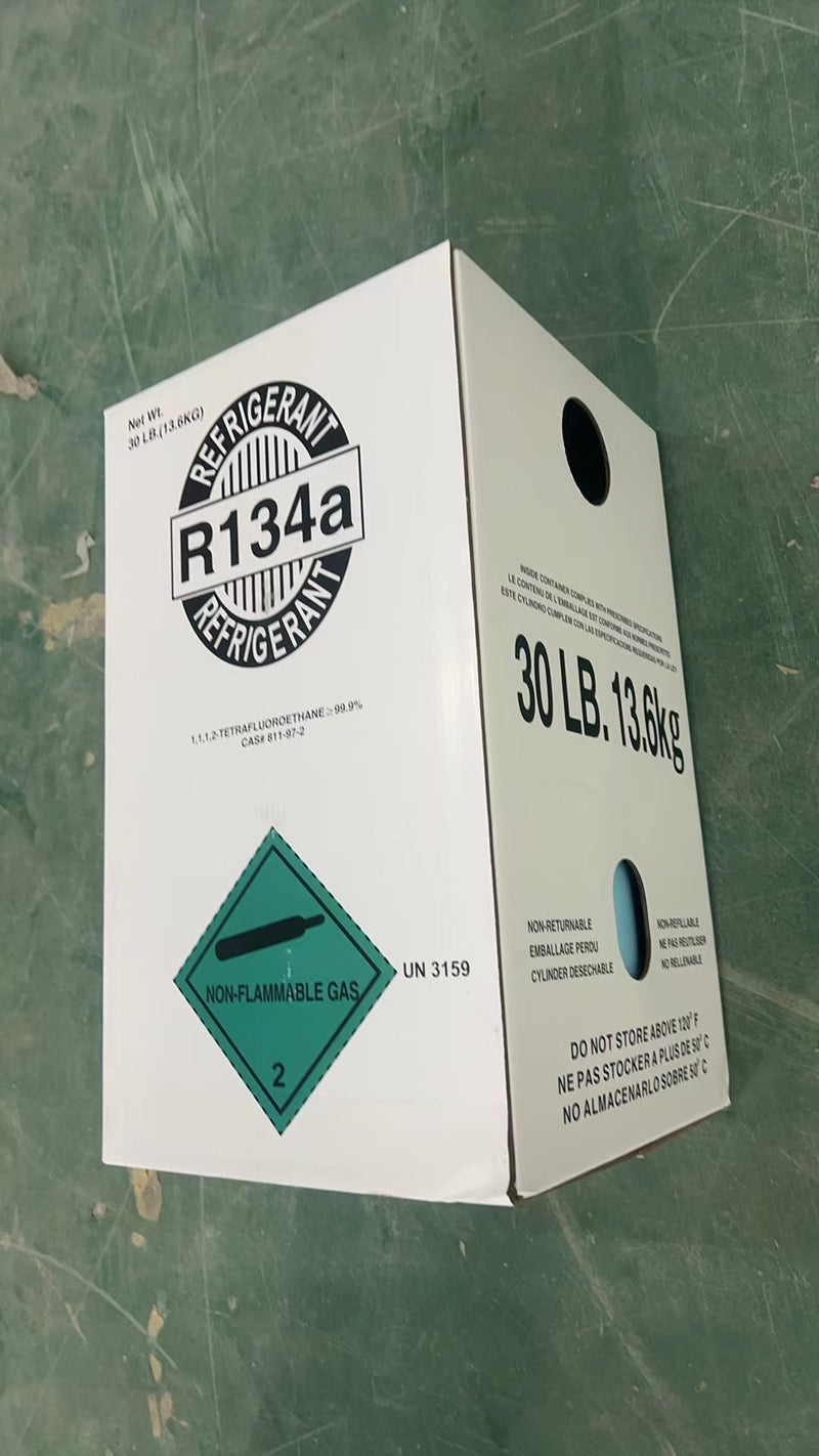 (One month pre-sale) R134A Refrigerant for Refrigerator Refrigeration Automobile Air Conditioner 30Lb