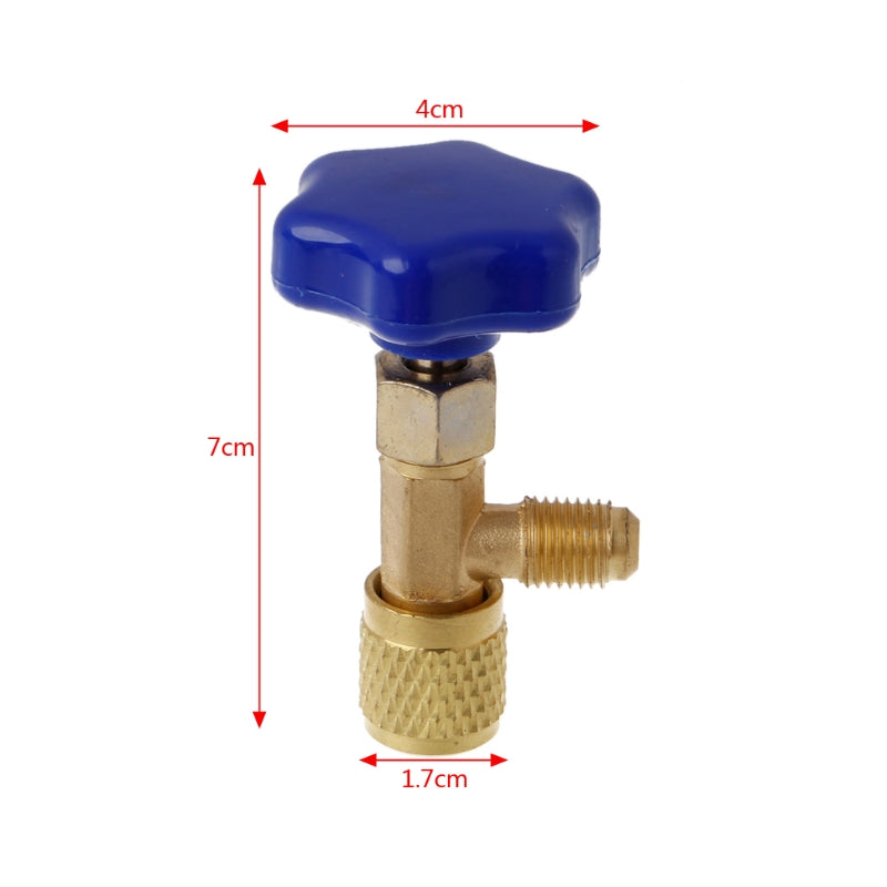 1/4 Auto AC Can Tap Valve Bottle Opener For R22 R134a R410A Gas Refrigerant