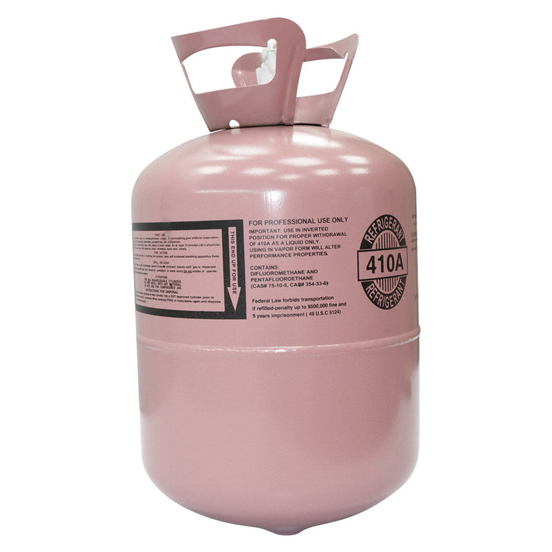 (In Stock) 10 cylinders Cylinder packaging R410A refrigerant 25LB