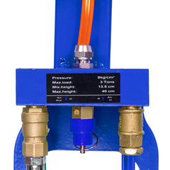 3T Square Handle Foldable Airbag Jack Blue