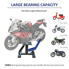 300 lbs Motorcycle Jack Hydraulic Scissor Lift Repair Maintenance Hoist