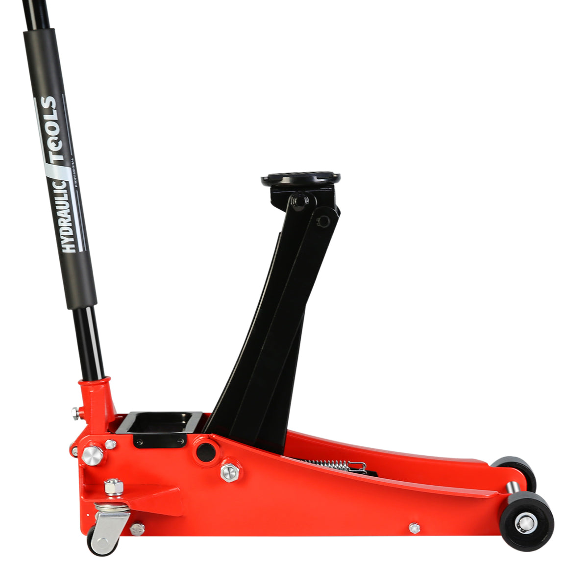 2.5 Ton Low Profile Floor Jack Steel Racing Dual Piston Quick Lift Hydraulic 3.5"-19.5" Lifting Range