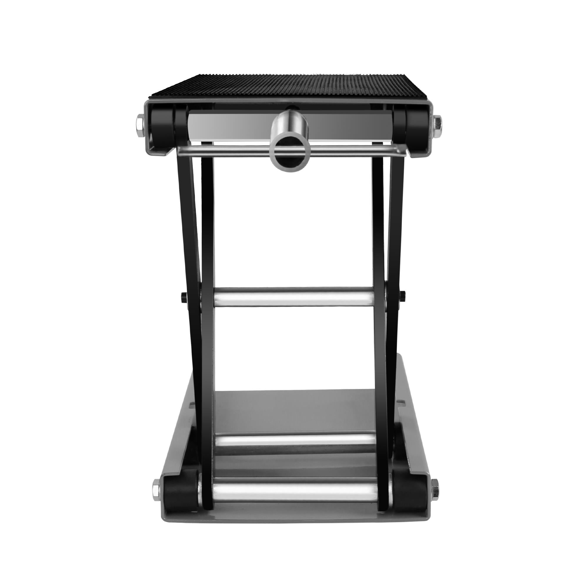 Motorcycle Lift 3.7-14 Inch Motorcycle Scissor Jack 1100 Lbs Capacity Wide Deck