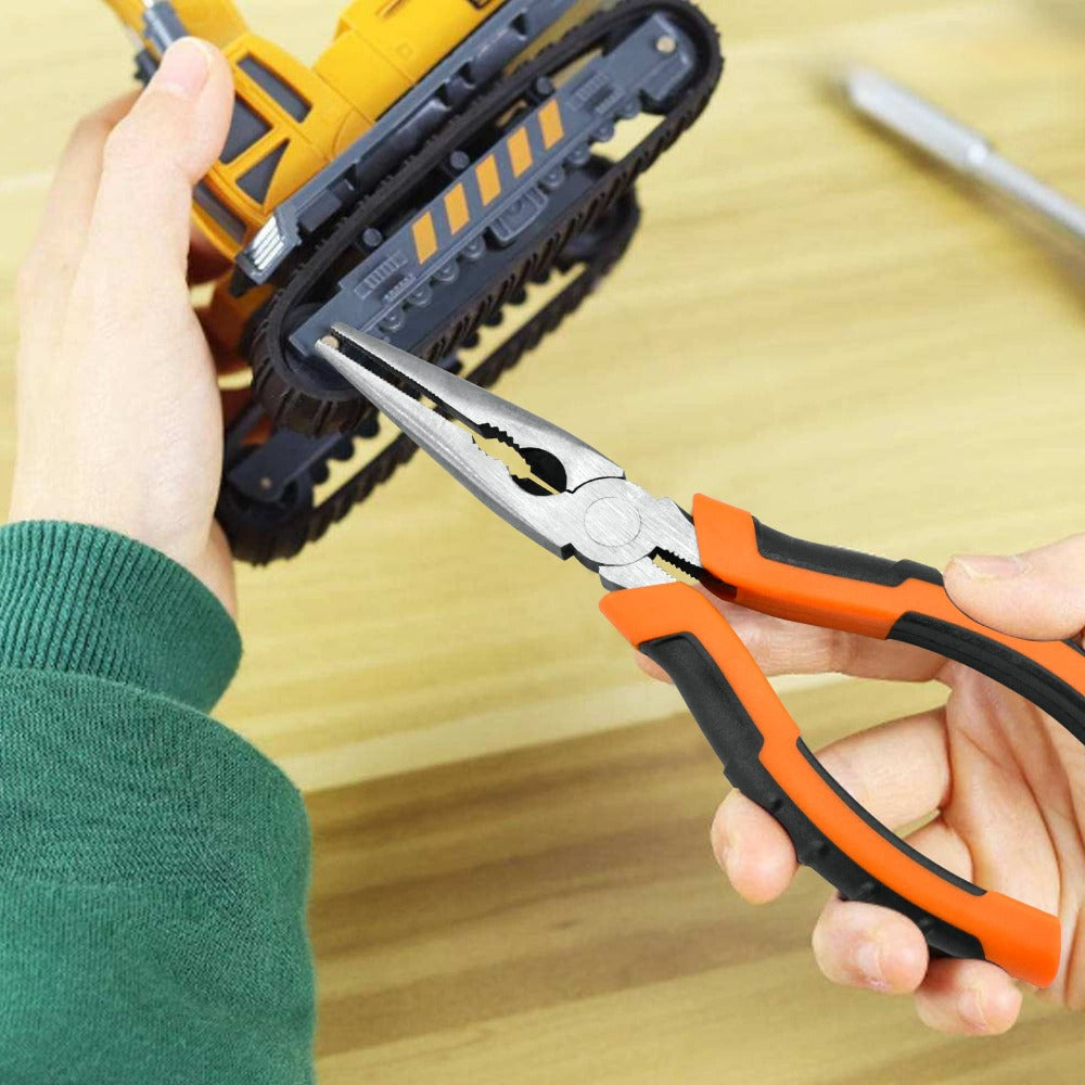 Repair tool set 109 pieces with T-type ratchet hardware tool set combination home repair multi-function portable electrician tool