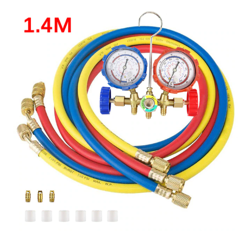 R12 R22 R404A R134A Refrigerant Manifold Gauge Air Conditioning Tools Set
