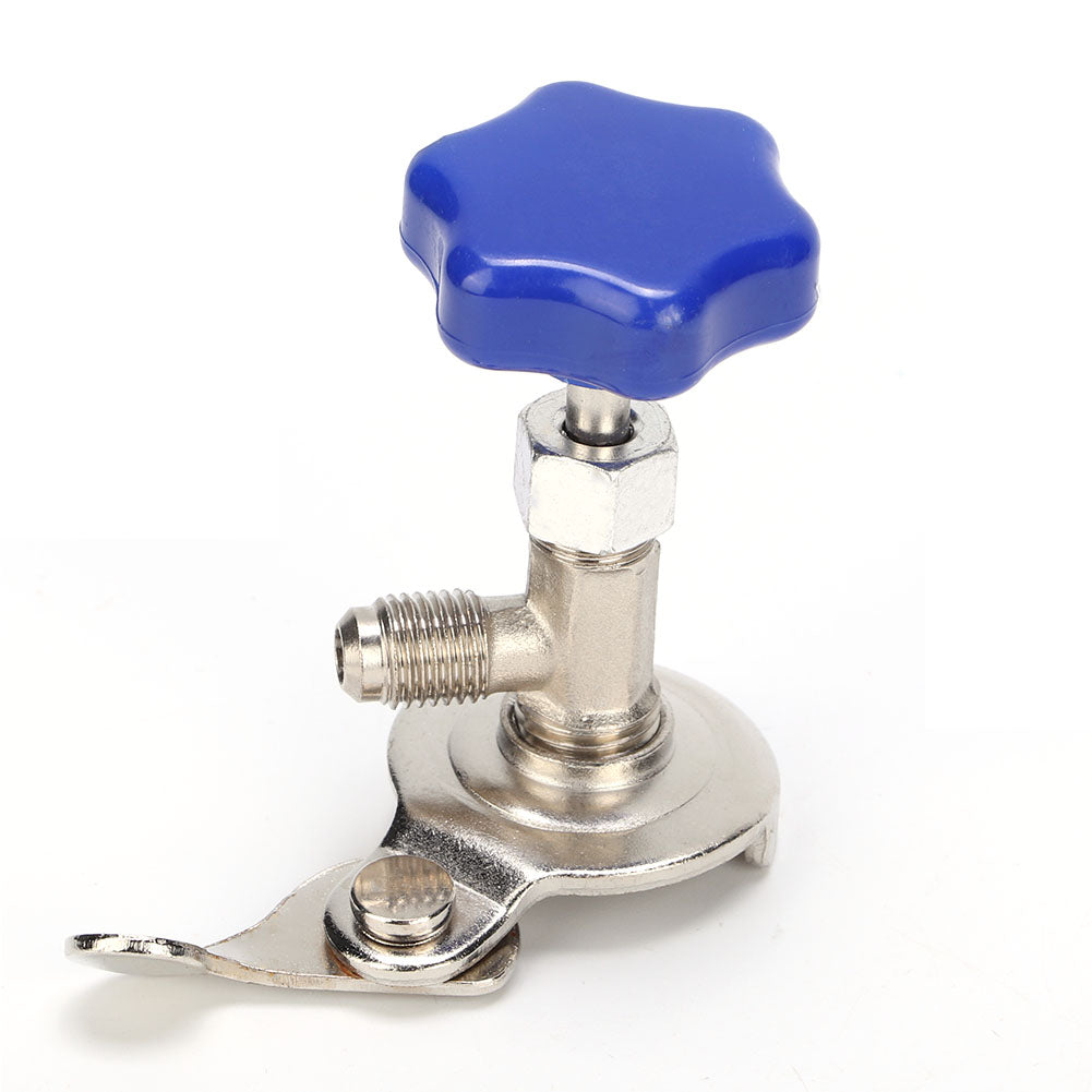 R134A R12 Fitting Recharge Measuring Hose Gauge System Refrigerant Charging Pipe